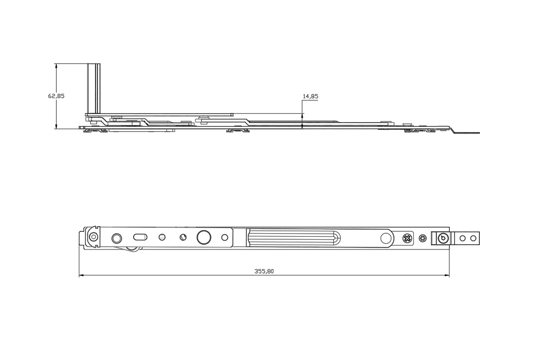 【沃特牌】VT-339A-13.5承重型可調(diào)窗撐